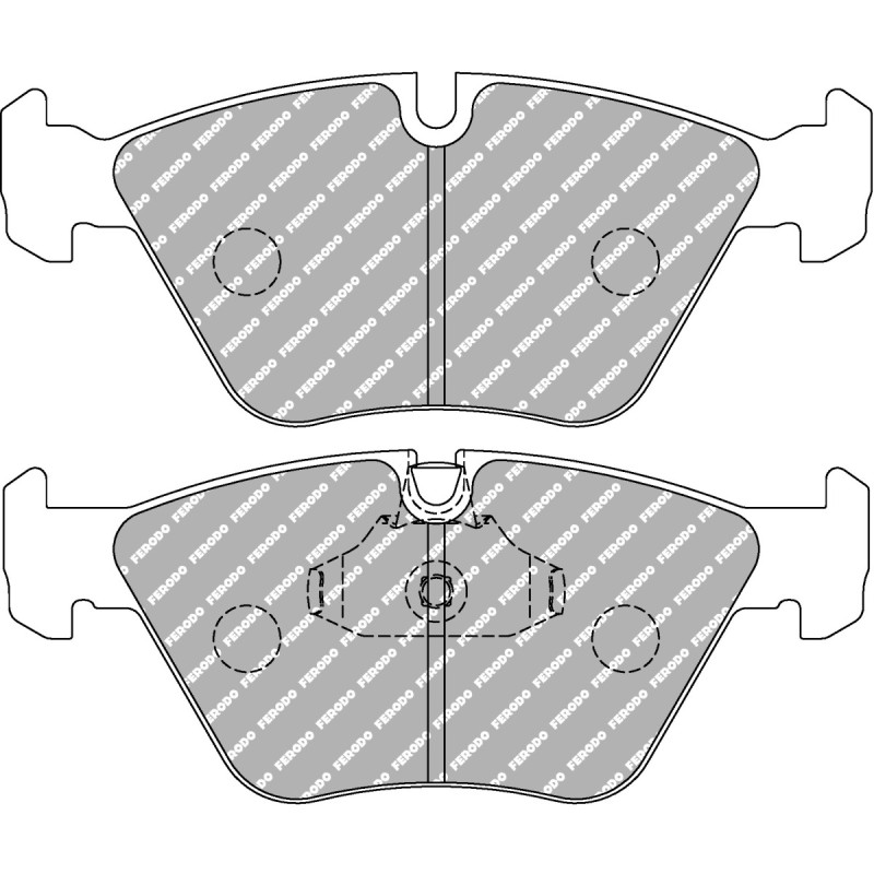 Plăcuțe de frână FERODO DS3.12 FCP1073G - F-CP1073G - FCP1073G - 3666618076034